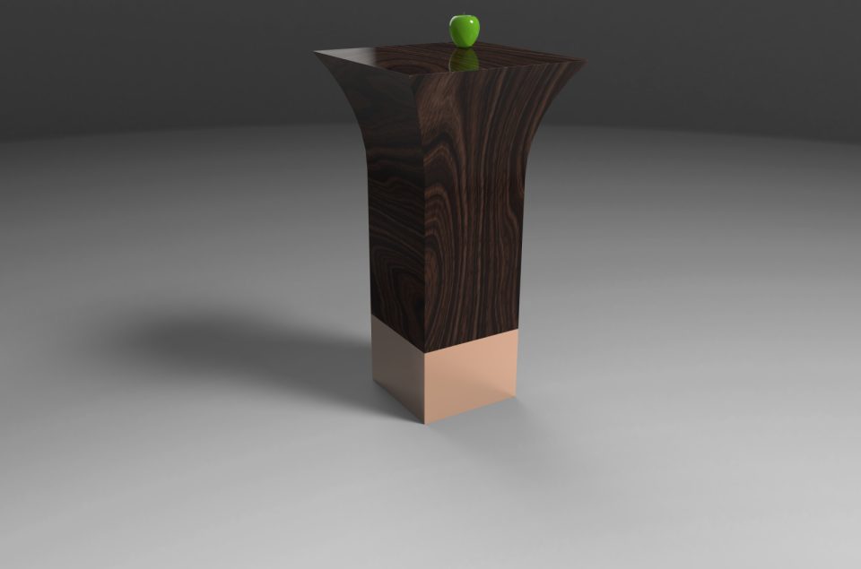 Pedestal · cobre